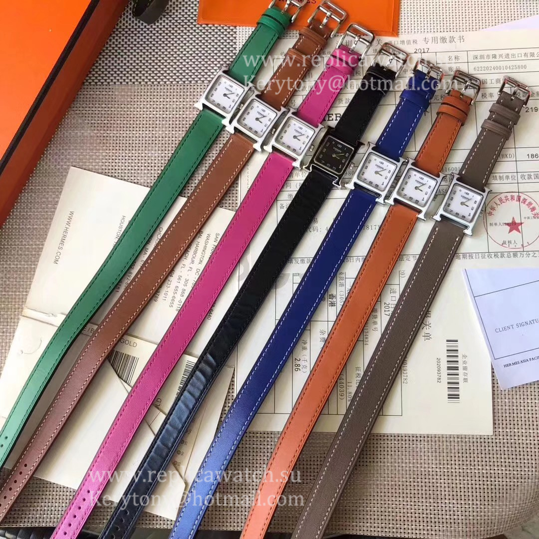 Best Price H**me5 Heure H 21mm 2019 Ladies YF SS White/Black Dial Quartz (Free Box) Color Camel