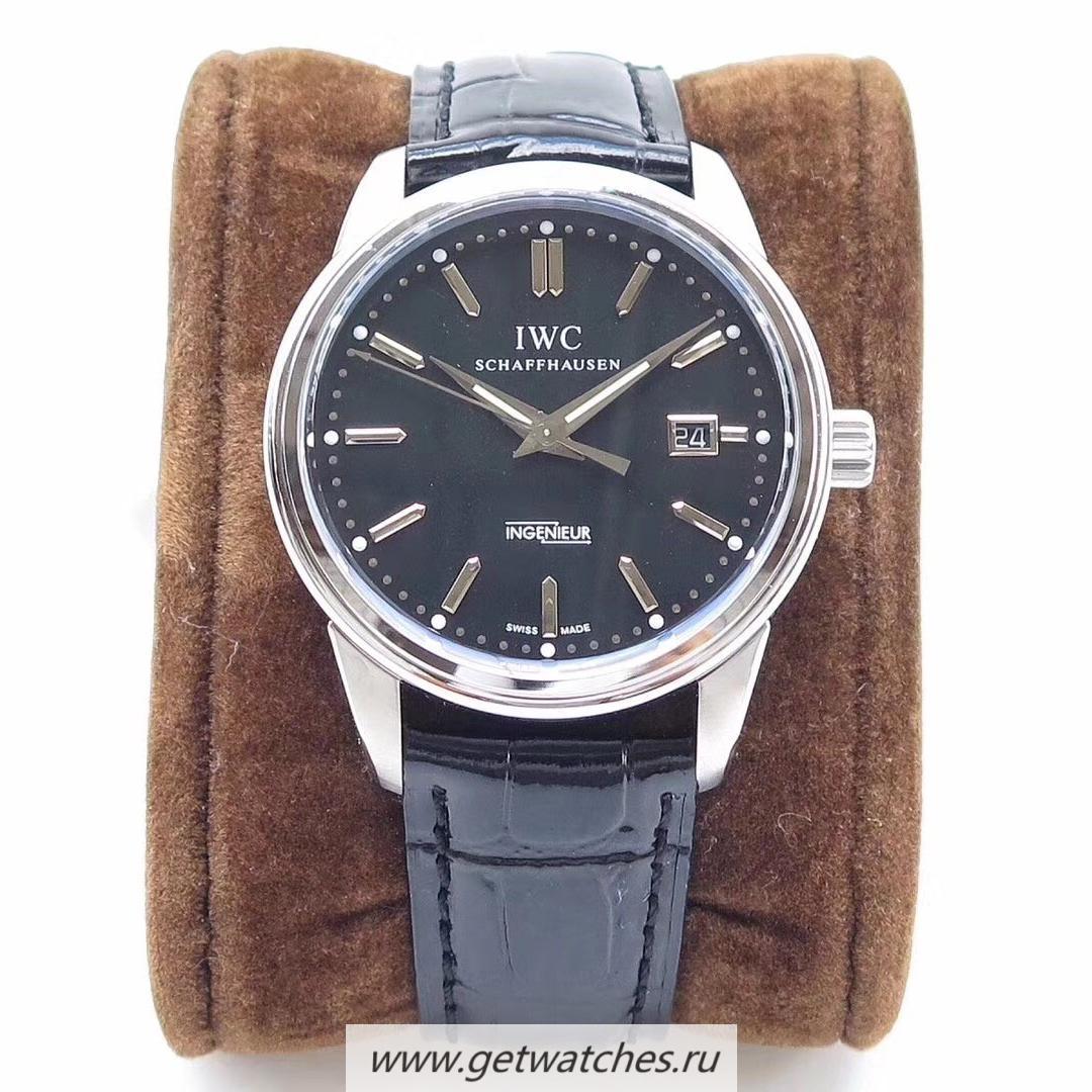 NEW Replica IWC Ingenieur Automatic Limited Edition Laureus IW323310 Noob Factory SS Black Dial 80111