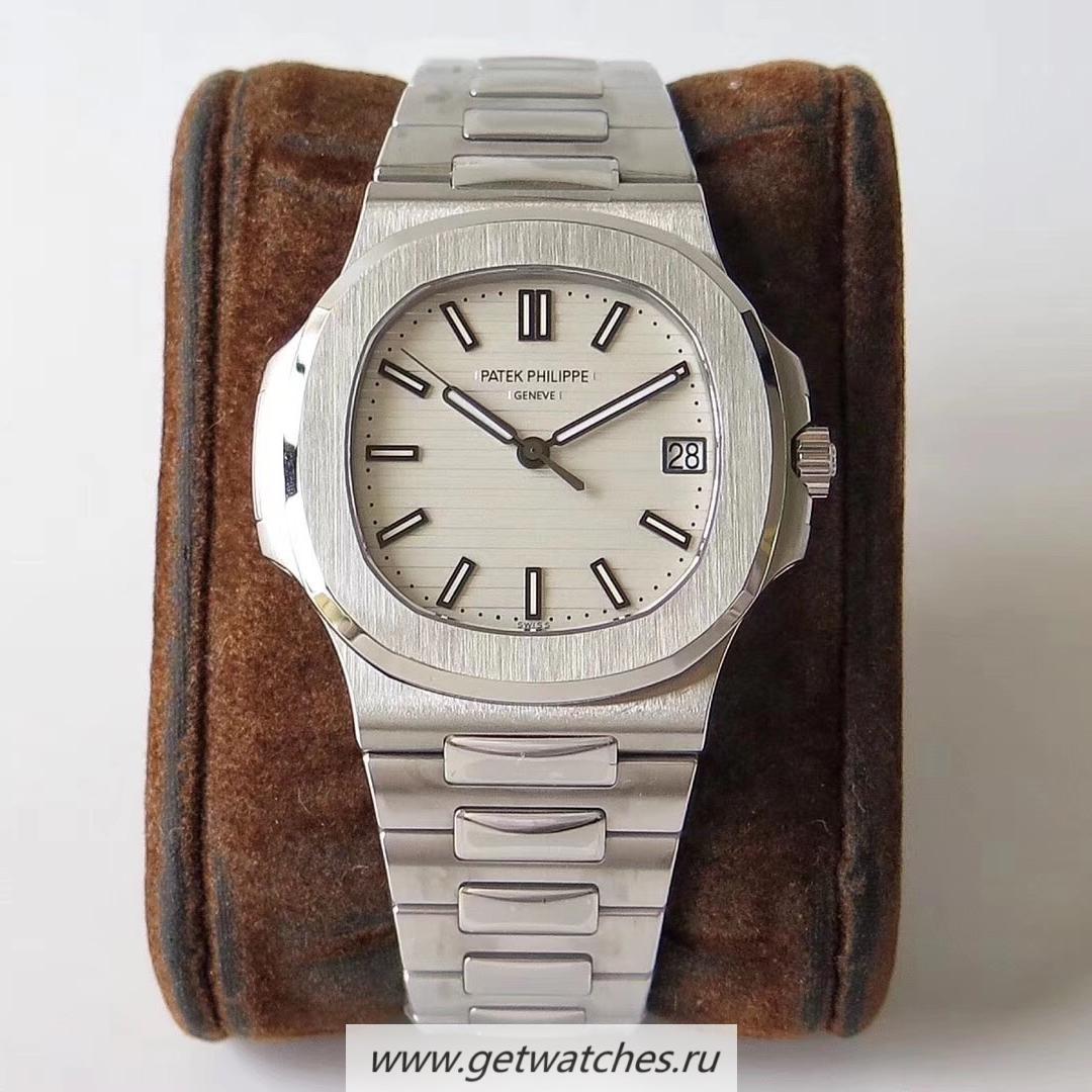 Replica Pat*k Phi1i*pe Nautilus 5711 PPF V4 SS White Dial 324SC