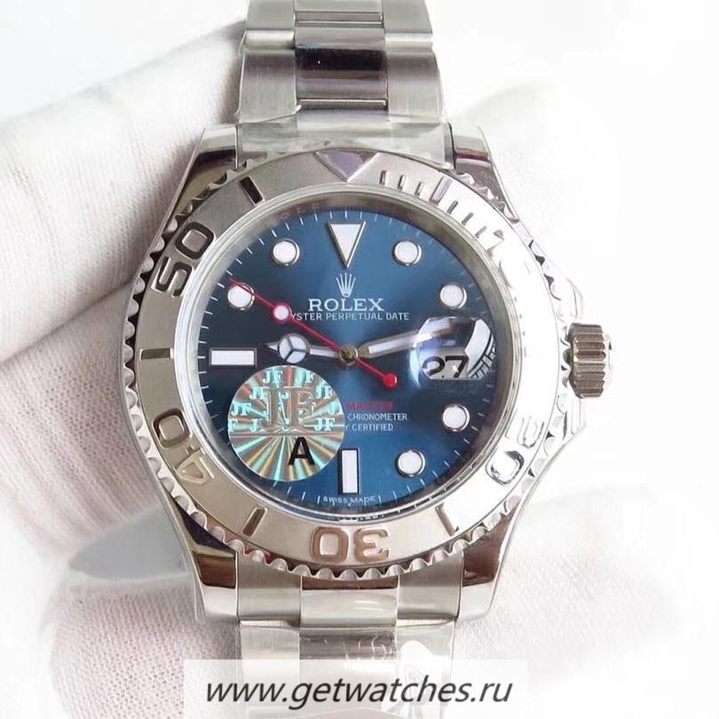 Perfect Replica R01ex Yacht-Master 40 116622 JF SS Blue Dial 3135